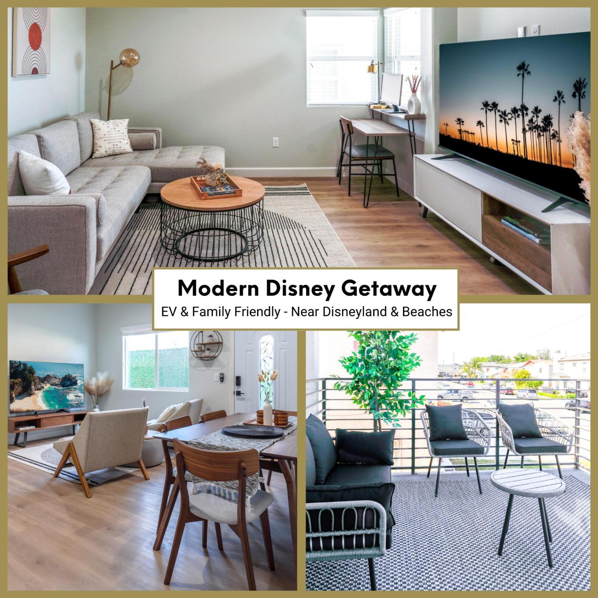 Disney Villa 3-Br Unit W King Bed, Ev W Parking - Sleeps Up To 10 Persons! Midway City Экстерьер фото